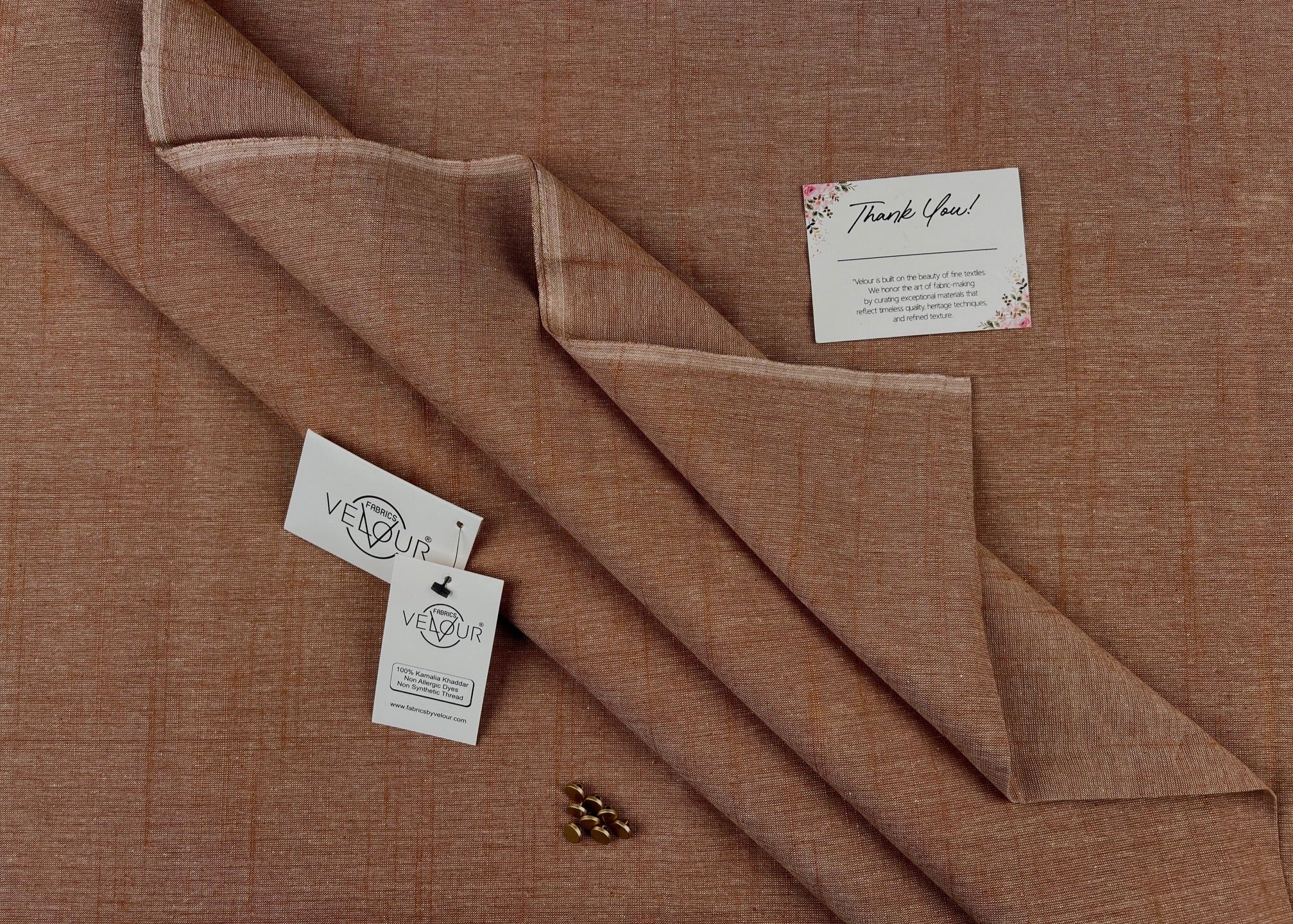 SLUB WINTER KHADDAR- SANDY BEIGE